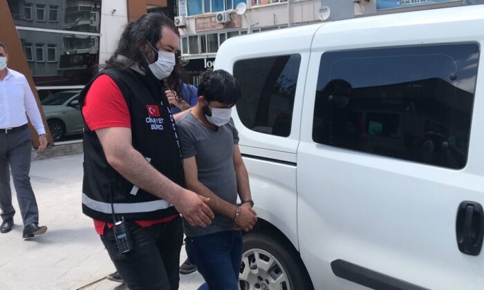 Amcasının eşini boğarak öldürdükten sonra mezarlığa gömdü