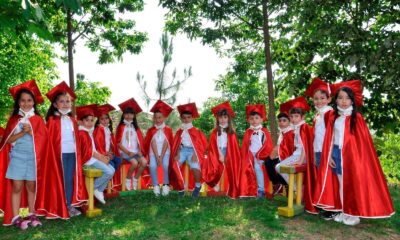 Anasınıfı öğrencileri diploma heyecanı yaşadılar