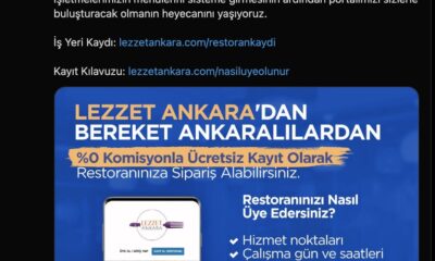 Ankara Büyükşehir’den esnafa sıfır komisyonlu “Lezzet Ankara” uygulaması