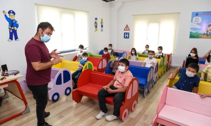 Ankara’da çocuklara trafik aşısı