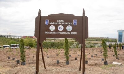 Ankara’da DMD kas hastaları için hatıra ormanı