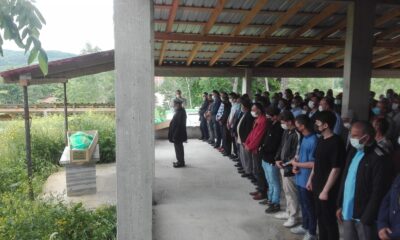 Ankara’da inşaattan düşerek ölen kardeşler toprağa verildi