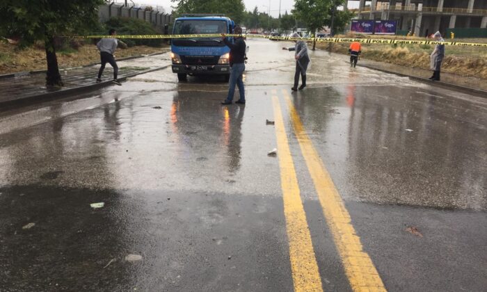 Ankara’da sağanak, sele neden oldu