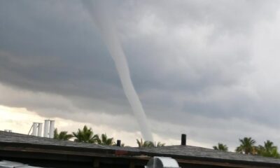 Antalya’da korkutan hortum