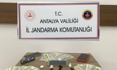 Antalya’da uyuşturucu operasyonu: 2 gözaltı