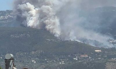Antalya’nın Kaş ilçesinde orman yangını