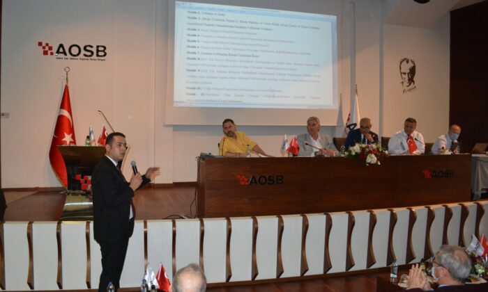 AOSB 15. Olağan Genel Kurulu yapıldı