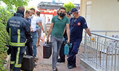 Apartmandan gelen gaz kokusu polis ve itfaiyeyi alarma geçirdi
