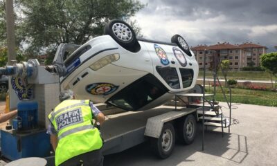 Araç sürücülerine simülatörlü bilgilendirme yapıldı