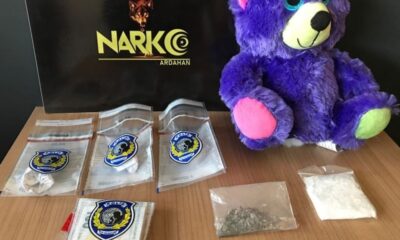 Ardahan’da uyuşturucu satıcısı kovalamaca sonucu yakalandı