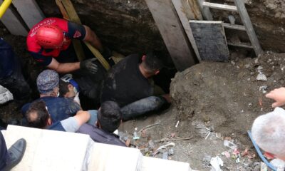 Arkadaşına yardıma gelen asker toprak altında can verdi