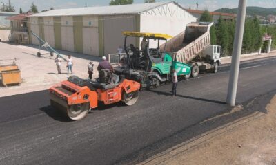 Asfaltlama çalışmaları devam ediyor