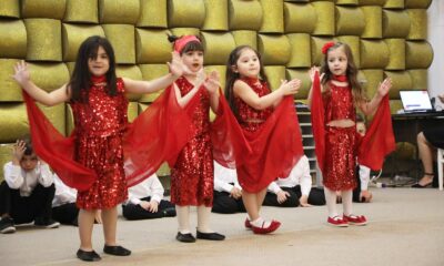 AtaÇocuklu miniklerden unutulmaz yıl sonu gösterisi