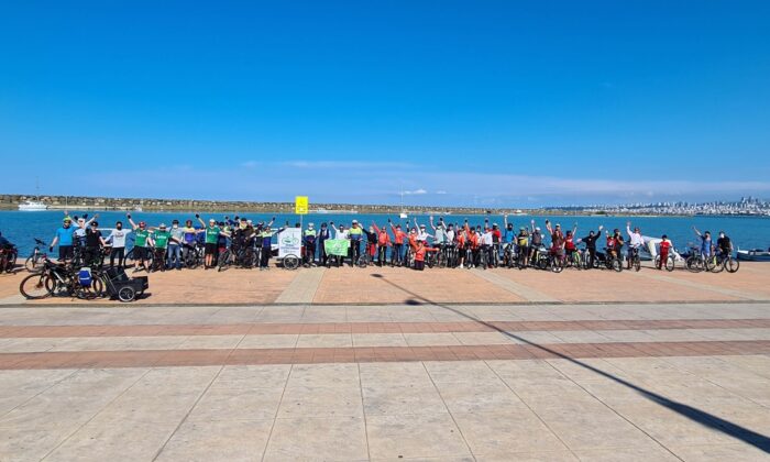 Atakumlular ‘temiz çevre’ için pedalladı