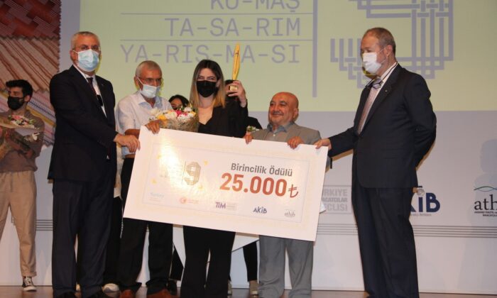 ATHİB 9. Dokuma Kumaş Tasarım Yarışmasında ödüller sahiplerini buldu