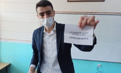 Atlıhisar köyünde Muhtar Adayı Abdullah Karakoyun, 64 oy farkıyla zafere ulaştı
