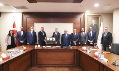 ATO Heyeti’nden Hazine ve Maliye Bakanı Lütfi Elvan’a ziyaret