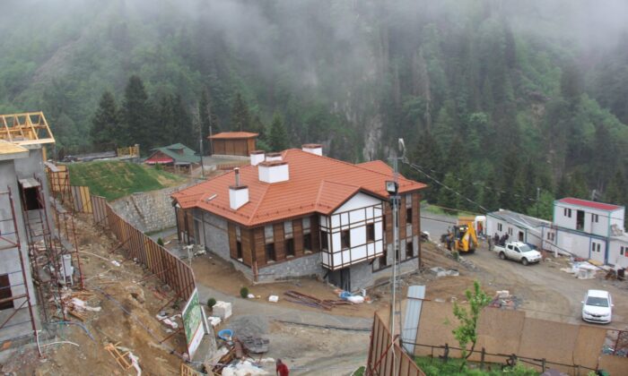 Ayder Yaylası’ndaki kentsel dönüşüm çalışmaları sürüyor