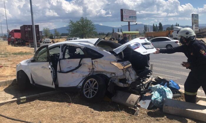 Aydın BİK Müdürü Gülen, kaza geçirdi