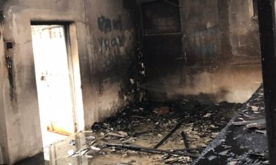 Aydın’da okul kantininde yangın çıktı