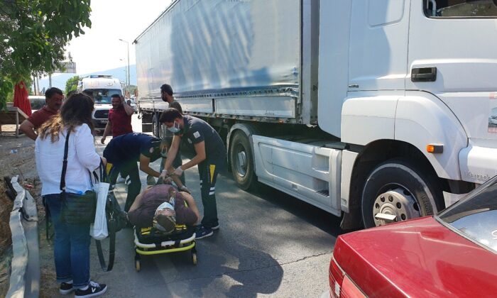 Aydın’da trafik kazası; 1 yaralı