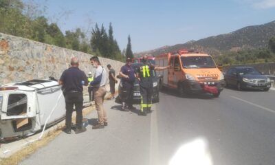 Aydın’da trafik kazası; 1 yaralı