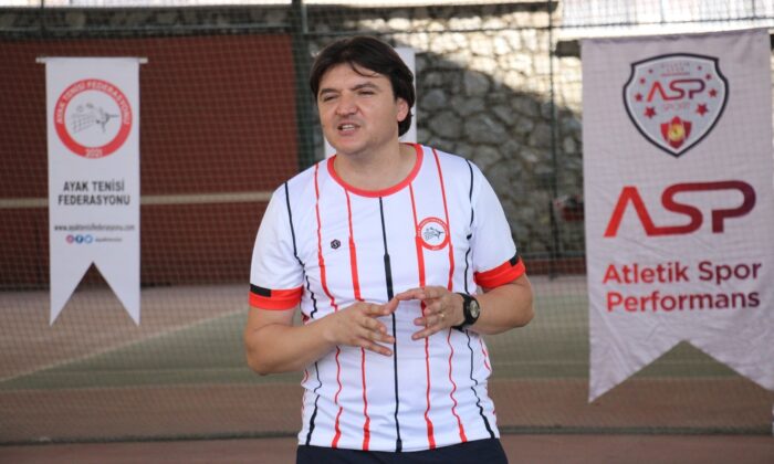 Aydın’da Türkiye Ayak Tenisi Federasyonu eğitim semineri düzenlendi