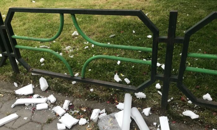 Aynı park aynı görüntüler