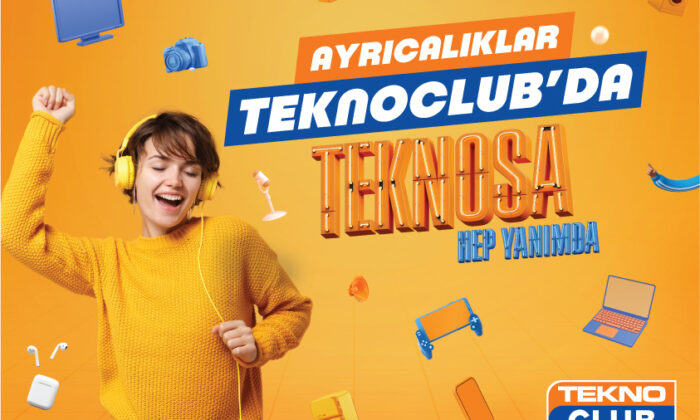 Ayrıcalıklarla dolu yeni sadakat programı ’TeknoClub’