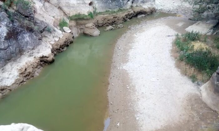 Ayvacık Çayı ve Kısık Kanyonu kuraklığa teslim oldu