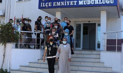 Ayvalık’ta denizde yakalan FETÖ üyelerine tutuklama yağdı