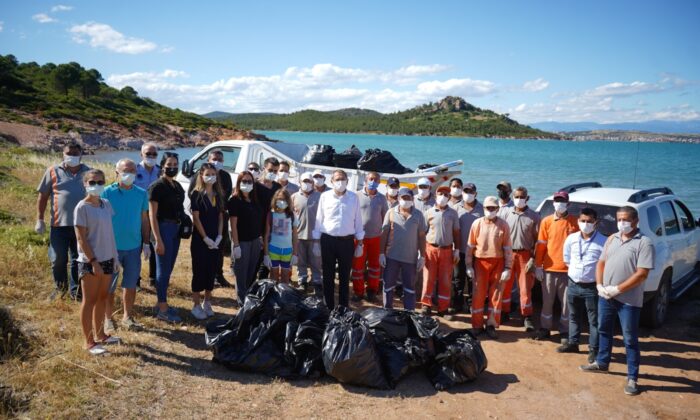 Ayvalık’ta temiz çevre için birlikte mücadele