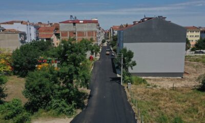 Bafra’da asfalt çalışmaları