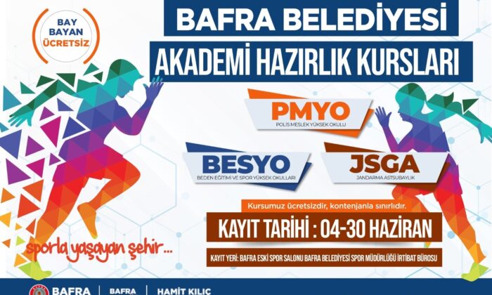 Bafra’da ikinci Akademi Hazırlık Kursları
