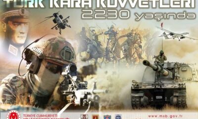 Bakan Akar’dan Kara Kuvvetlerinin 2230’uncu kuruluş yıl dönümü mesajı