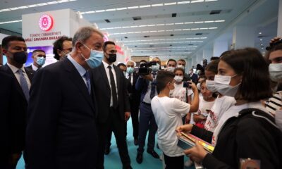 Bakan Akar’dan “Verimlilik ve Teknoloji Fuarı”nda yerli savunma sanayi vurgusu