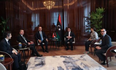 Bakan Çavuşoğlu, Libya Başbakanı Dibeybe ile görüştü