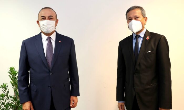 Bakan Çavuşoğlu, Singapurlu mevkidaşı Balakrishnan ile görüştü