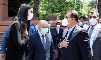 Bakan Dönmez Samsun temaslarına başladı