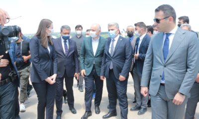 Bakan Karaismailoğlu yol çalışmalarını denetledi