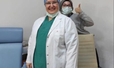 Bakan Koca, 40 milyonuncu aşıyı yapan doktoru paylaştı