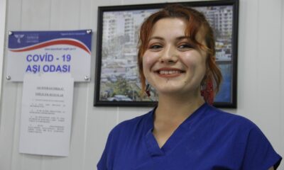 Bakan Koca’nın paylaştığı 1 günde 224 kişiye aşı yapan Sabire hemşire konuştu
