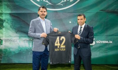 Bakan Kurum: “Konyaspor’un 100. yılında örnek bir kulüp olmasını istiyoruz”