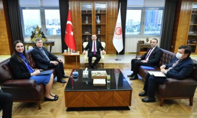 Bakan Muş, ABD Büyükelçisi Satterfield ile görüştü