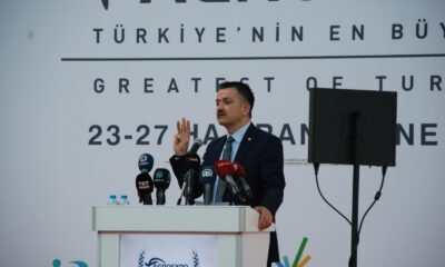 Bakan Pakdemirli: “Bitkisel üretimimiz 126 milyon tona, büyükbaş hayvan varlığımız ise 18,2 milyon başa yükselerek cumhuriyet tarihinin rekoru kırıldı”