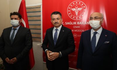 Bakan Pakdemirli, İzmir’de İl Sağlık Müdürlüğünü ziyaret etti
