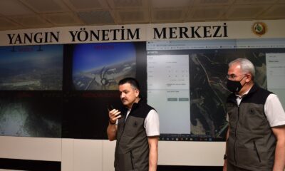 Bakan Pakdemirli: “Yangın sayısı üç misli artarken yanan alan neredeyse başa başa”