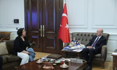 Bakan Soylu, Almanya’da evlat nöbetini başlatan Akbaş ile görüştü