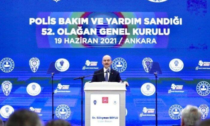 Bakan Soylu: “Polis sandığı FETÖ’nün midesinden çekip alınan ve emniyetteki arkadaşlarımıza emanet edilen önemli bir kurumdur”