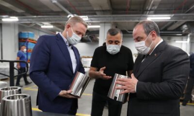 Bakan Varank’tan yeni fabrikasına taşınan firmaya ziyaret